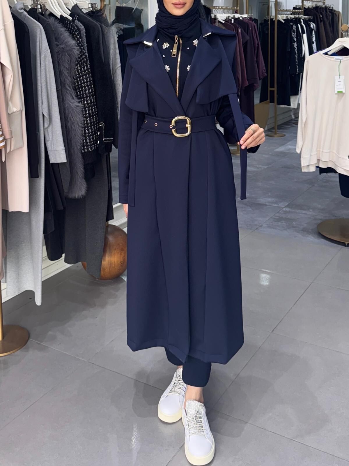 INVERNO SCUBA TRENÇKOT LACİVERT