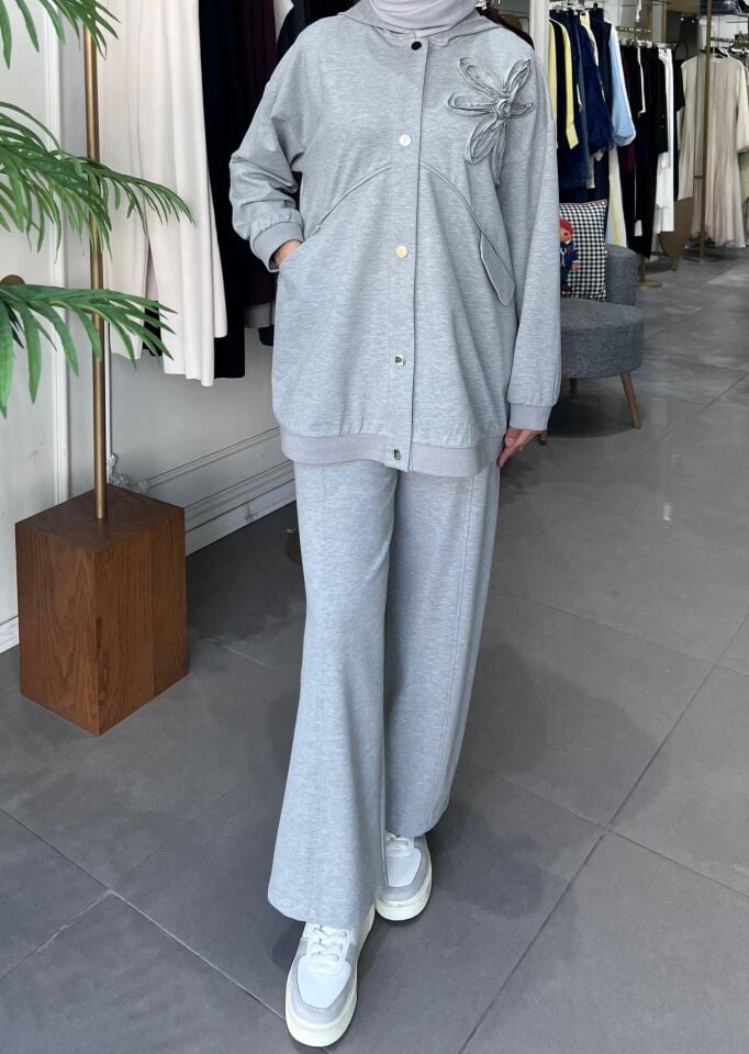 MİRANDA GARNİLİ KAP GRİ