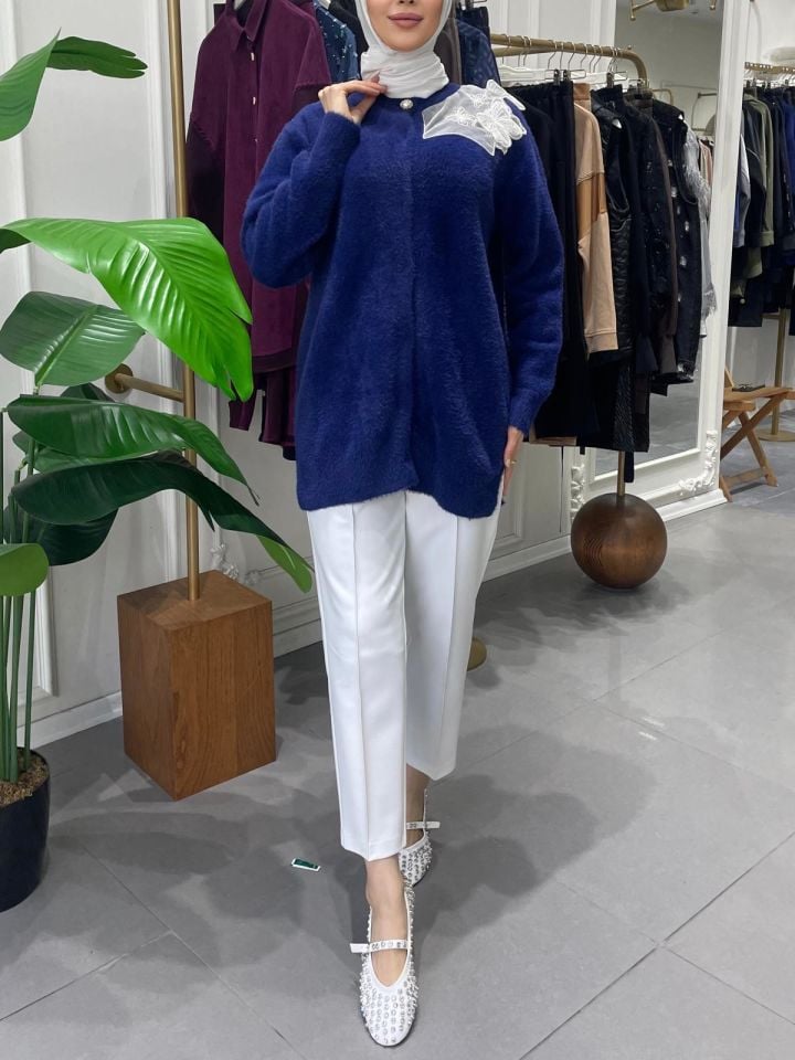 SPECİALE ANGORA HIRKA LACİVERT