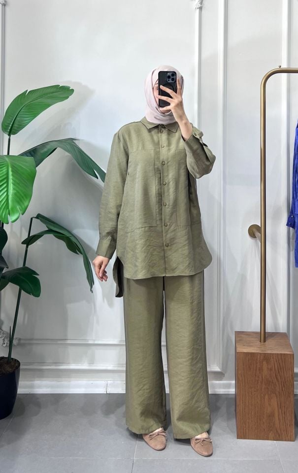 HERA PANTOLON YEŞİL