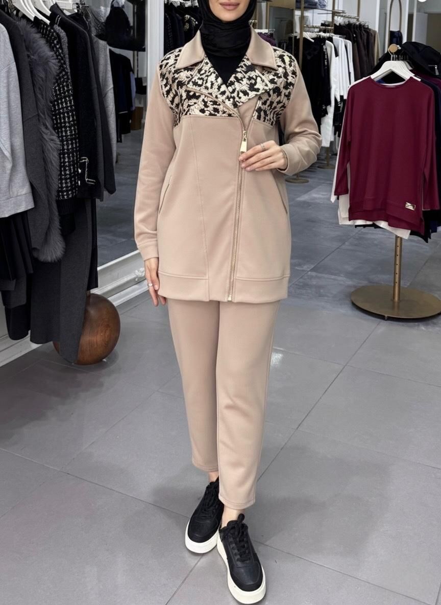 JAKAR GARNİ SCUBA BIKER TAKIM BEJ