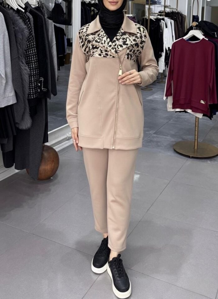 JAKAR GARNİ SCUBA BIKER TAKIM BEJ