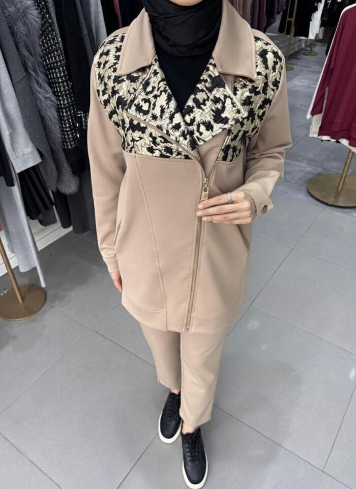 JAKAR GARNİ SCUBA BIKER TAKIM BEJ