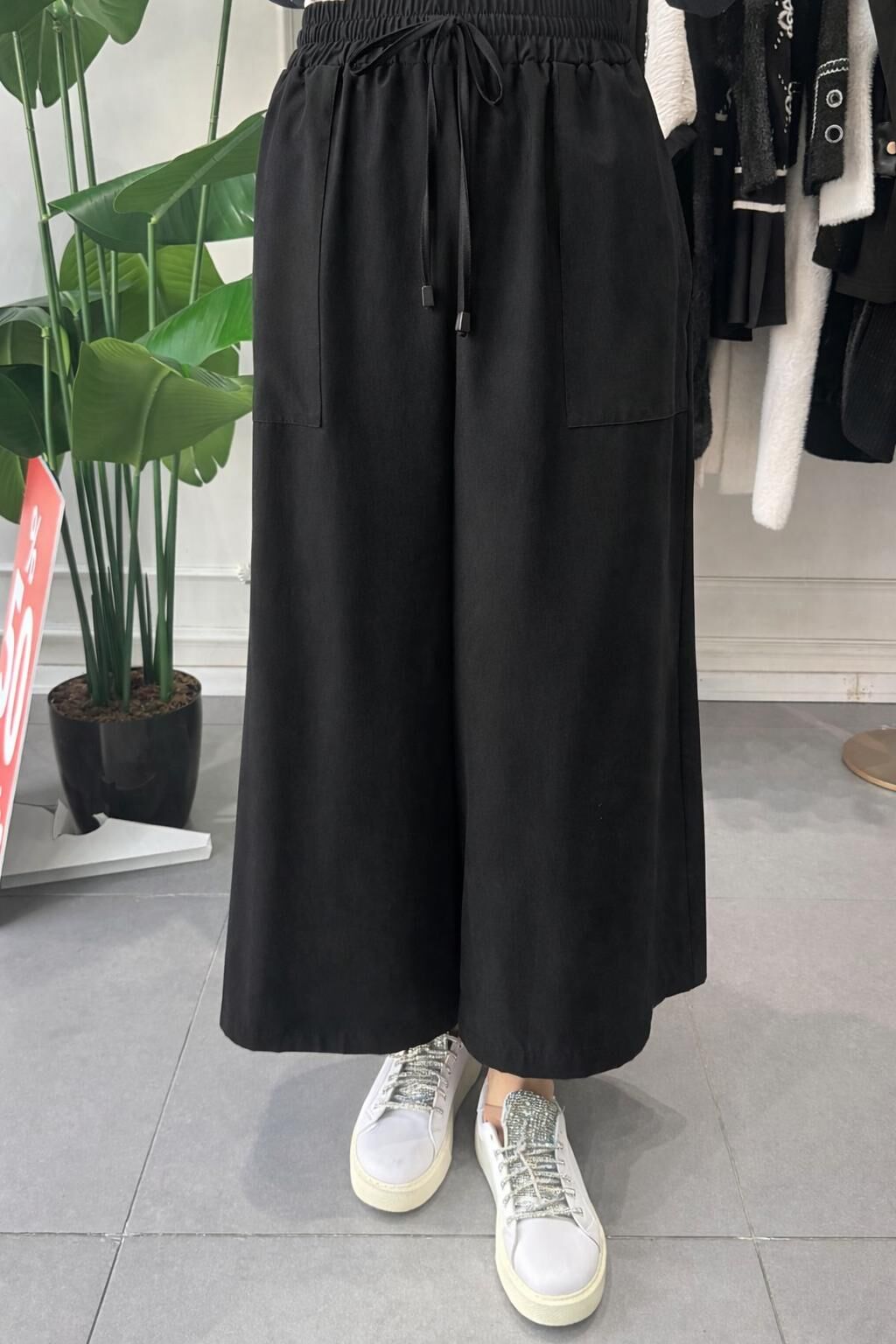 ALYA PANTOLON SİYAH