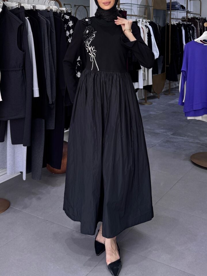 ELİSİA ELBİSE SİYAH