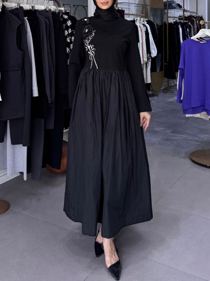 ELİSİA ELBİSE SİYAH