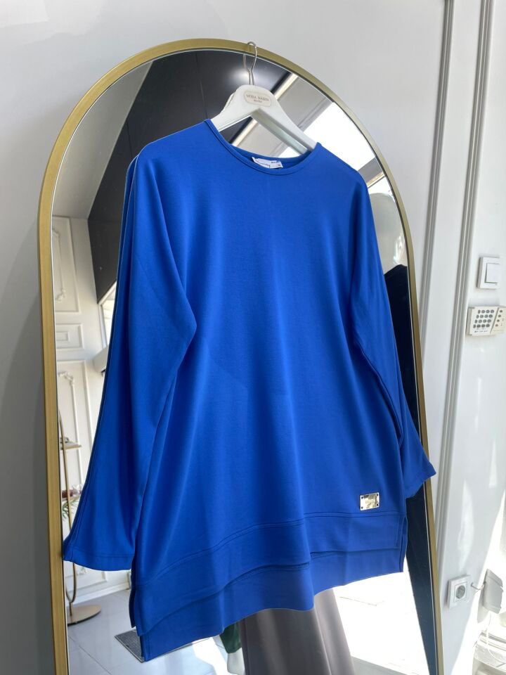 İPEK PAMUK BLUZ  SAKS