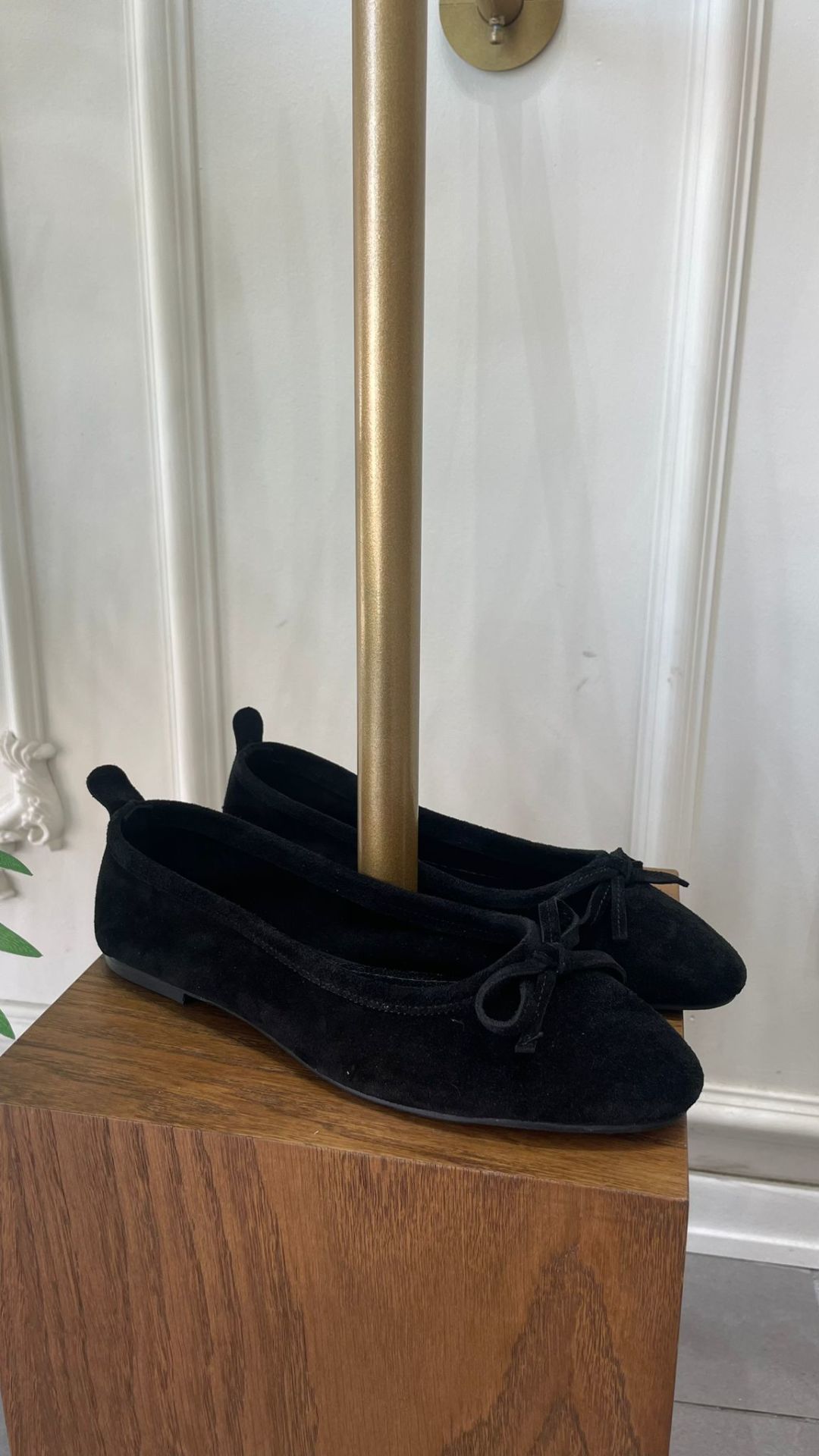 HAKİKİ DERİ FİYONKLU SÜET BABET SİYAH