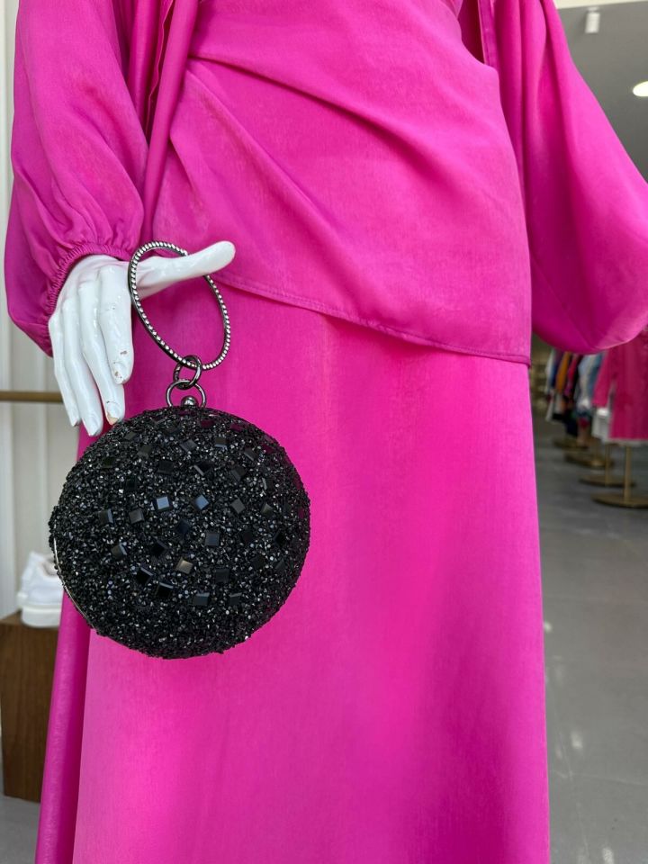 YUVARLAK TAŞLI ÇANTA