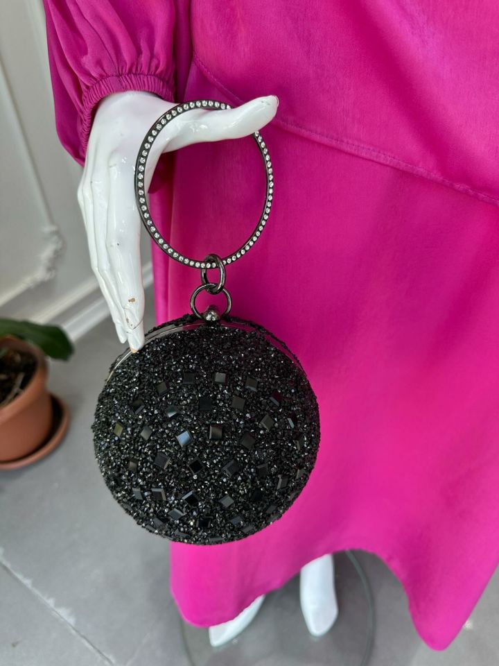 YUVARLAK TAŞLI ÇANTA