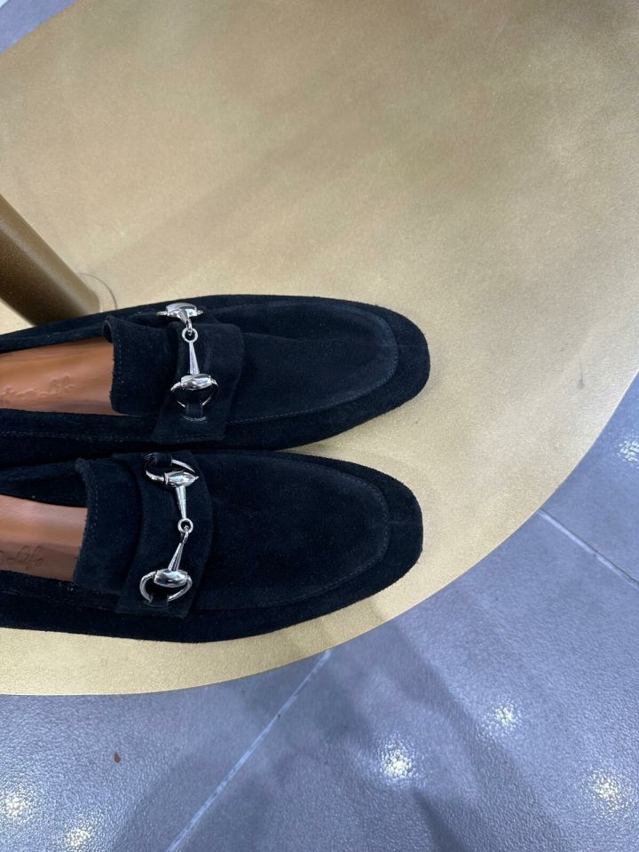 MODA HASEN SİYAH SÜET AYAKKABI