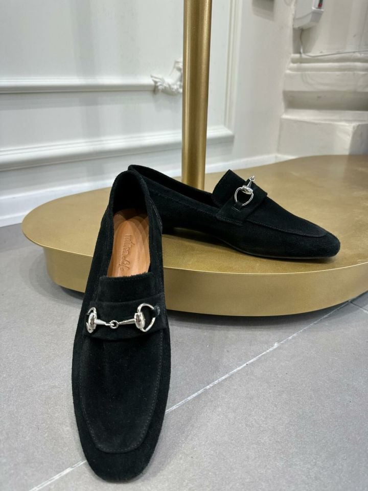 MODA HASEN SİYAH SÜET AYAKKABI