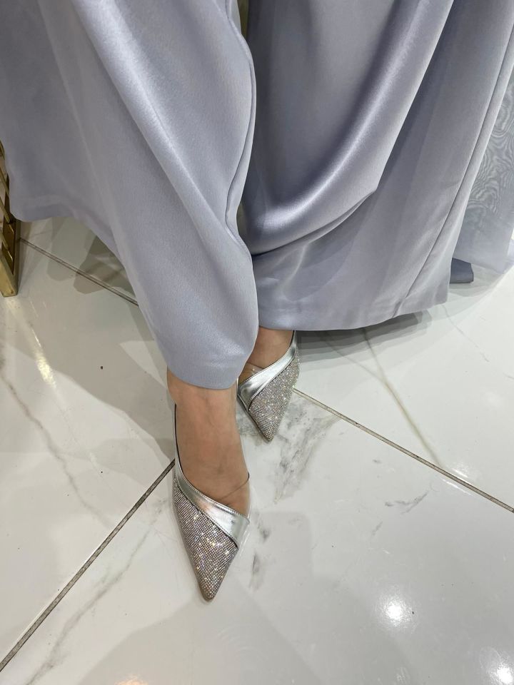 MODA HASEN FANTEZİ AYAKKABI GÜMÜŞ 39
