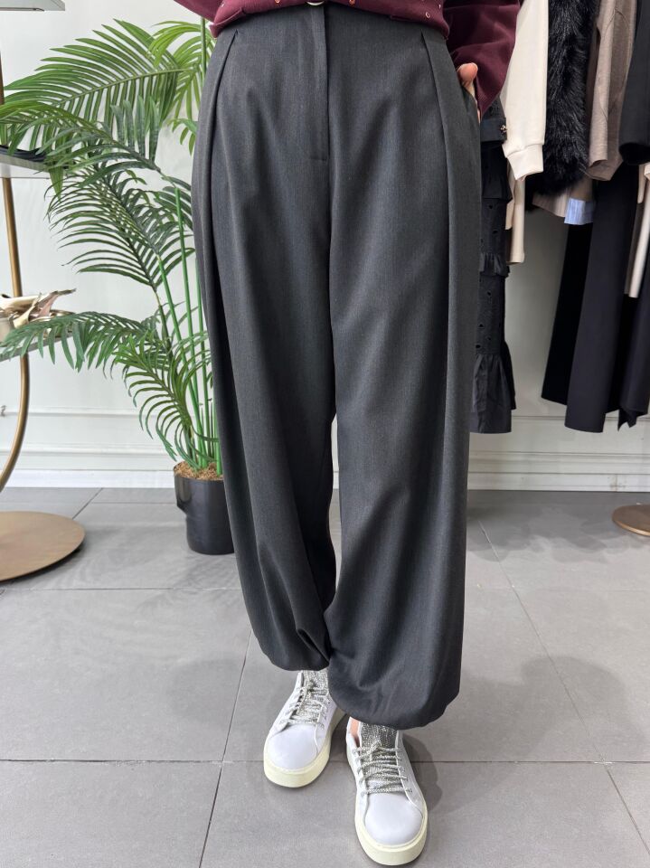 PİLE PANTALON ANTRASİT