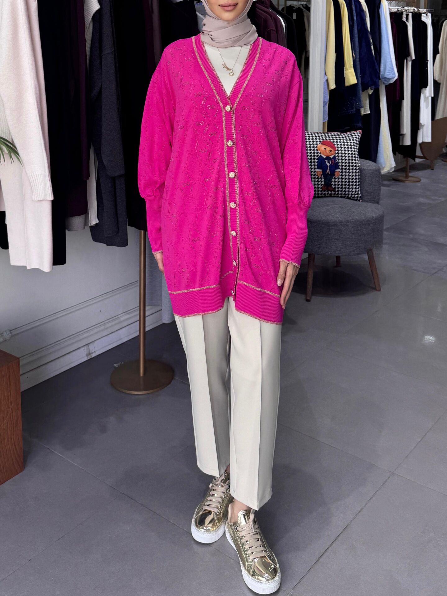 BAKLAVA DESEN HIRKA PEMBE