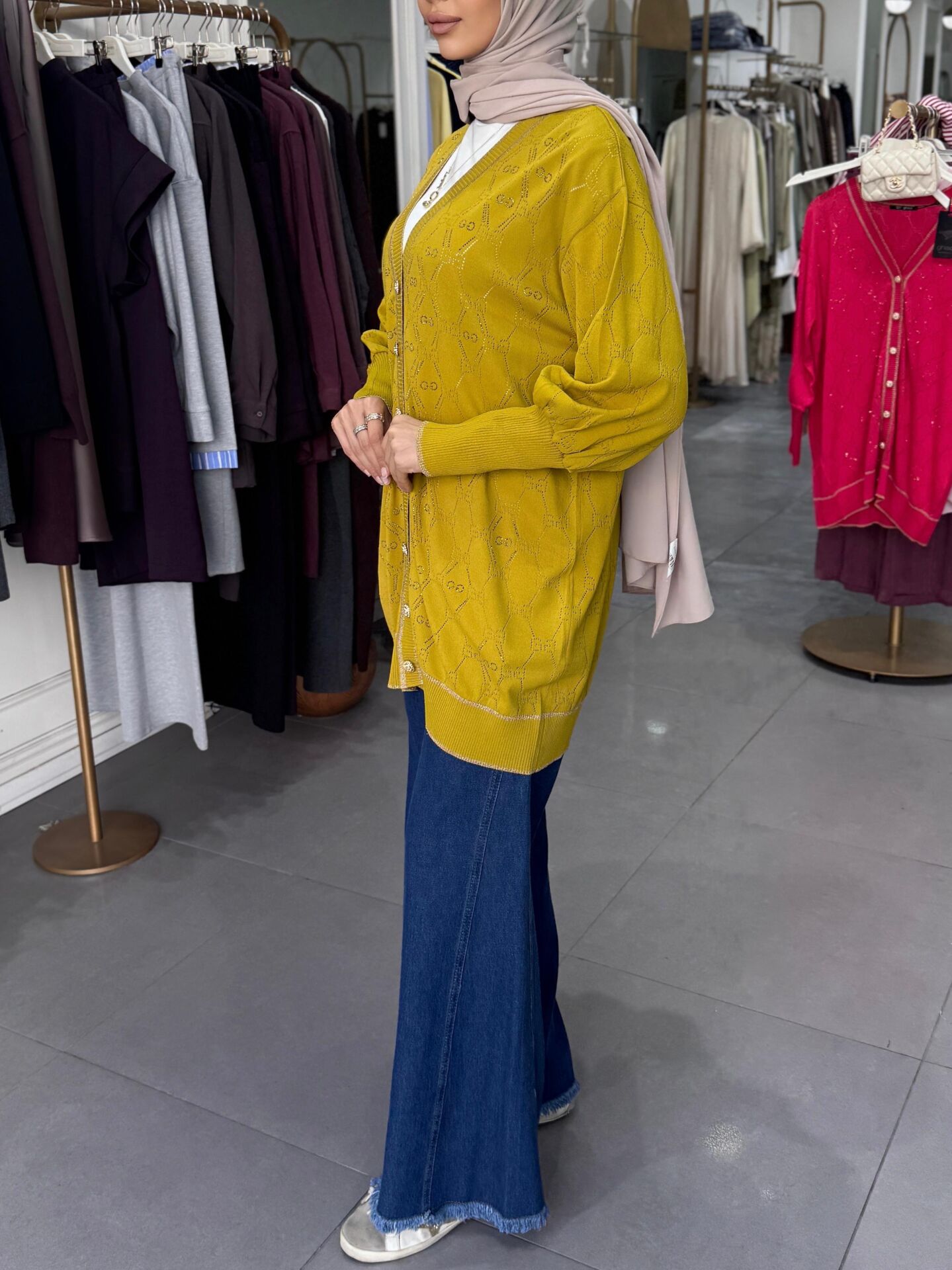 BAKLAVA DESEN HIRKA  SARI