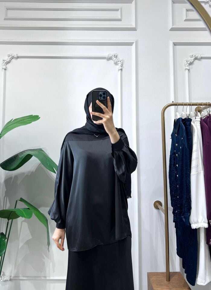 SAND BLUZ SİYAH