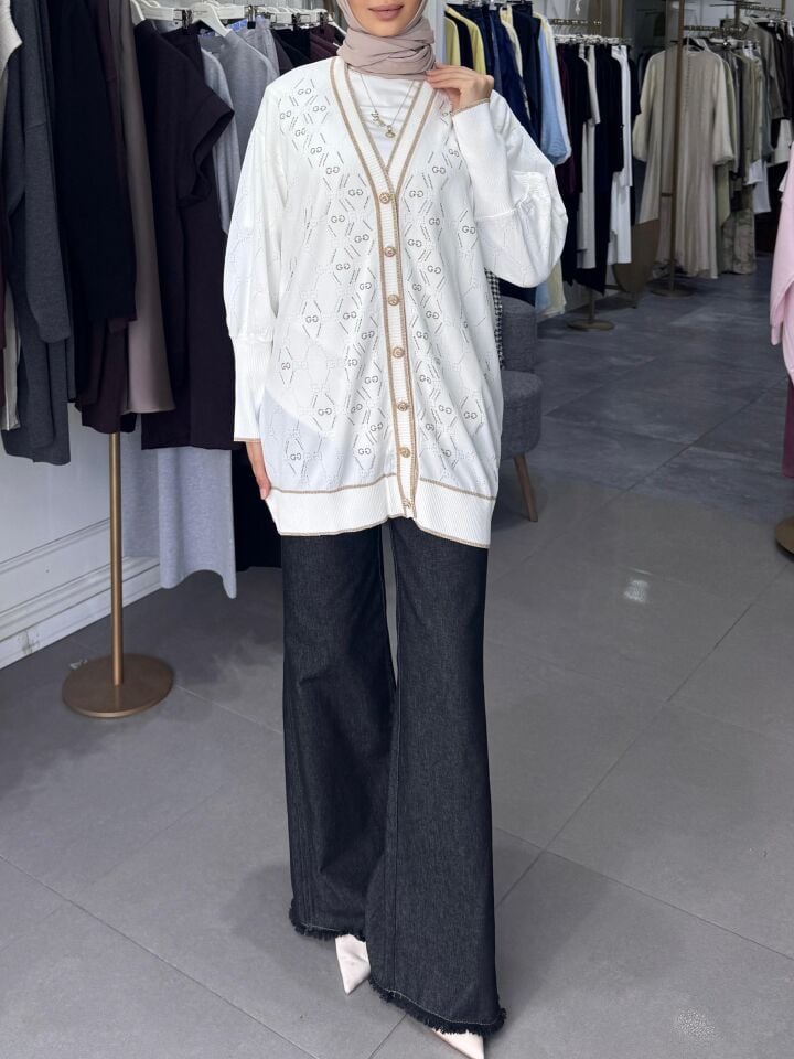 BAKLAVA DESEN HIRKA  EKRU