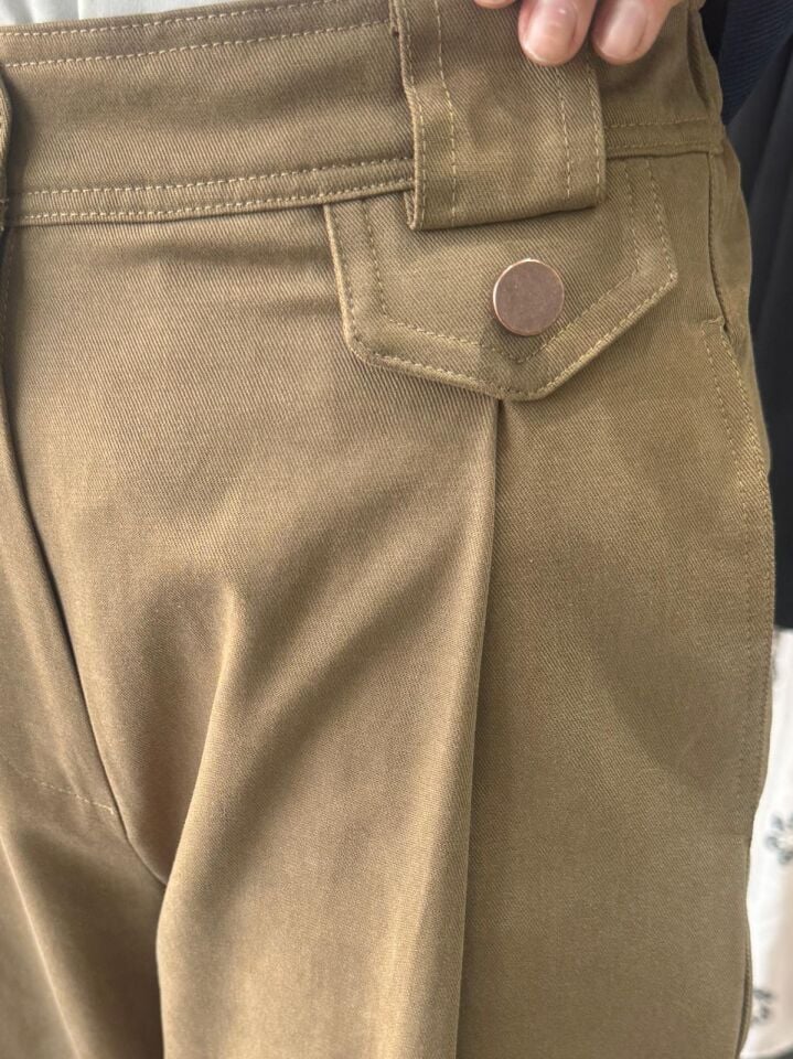 FEMME PANTOLON CAMEL