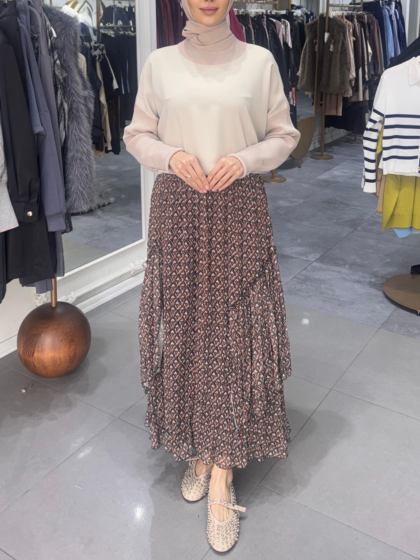 ZINGARA DESIGNE ETEK KAHVE