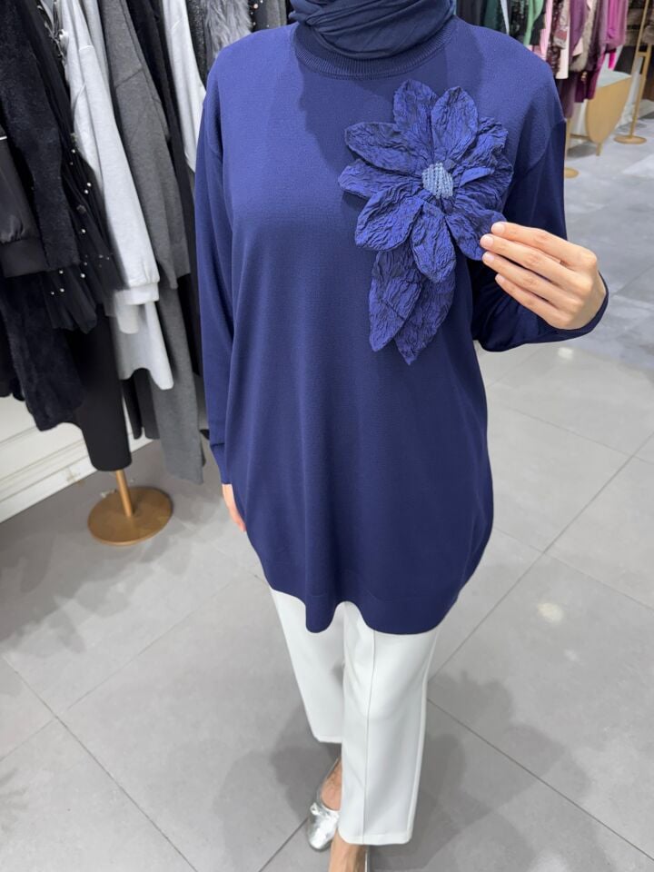 BERAY BLUZ LACİVERT