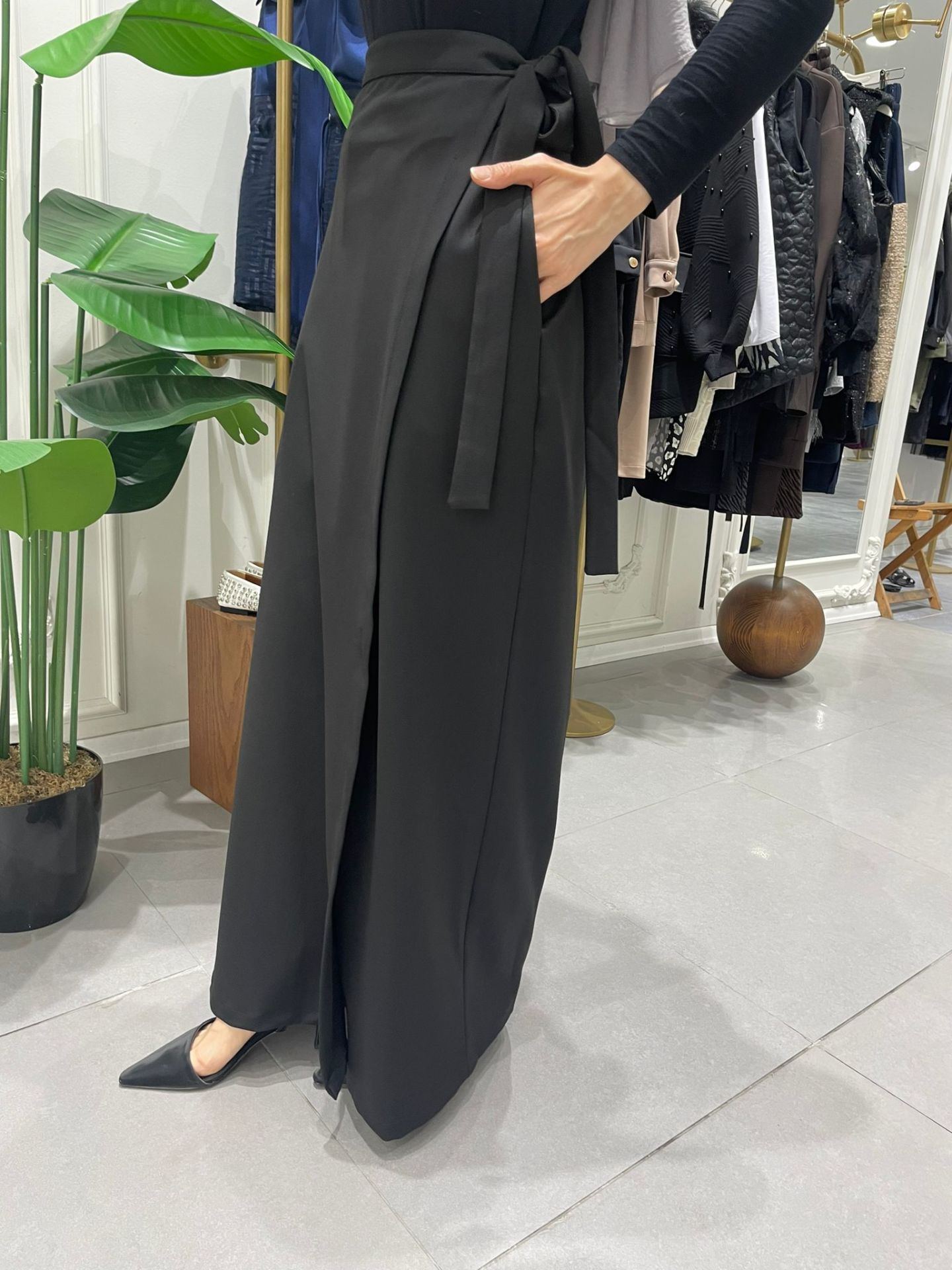 PANE PANTOLON SİYAH