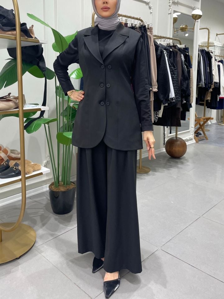 PANE PANTOLON SİYAH