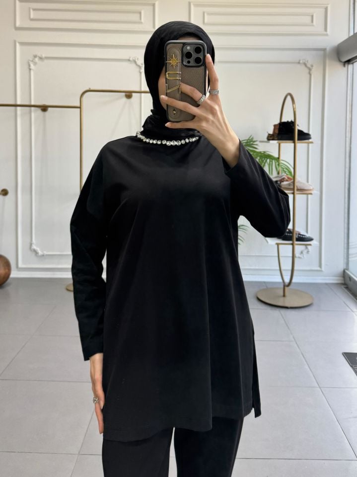 BASİC SWEATSHİRT SİYAH