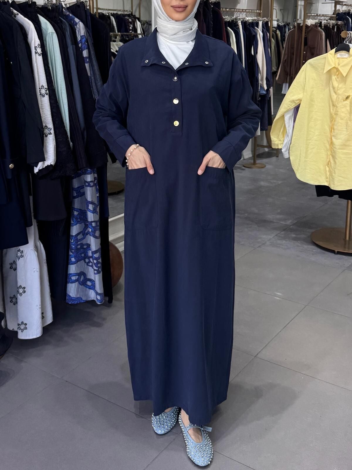 GARNET ÇITÇITLI ELBİSE