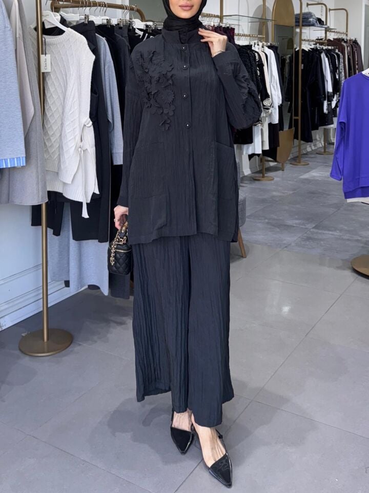 KIRIŞIK TAKIM SİYAH