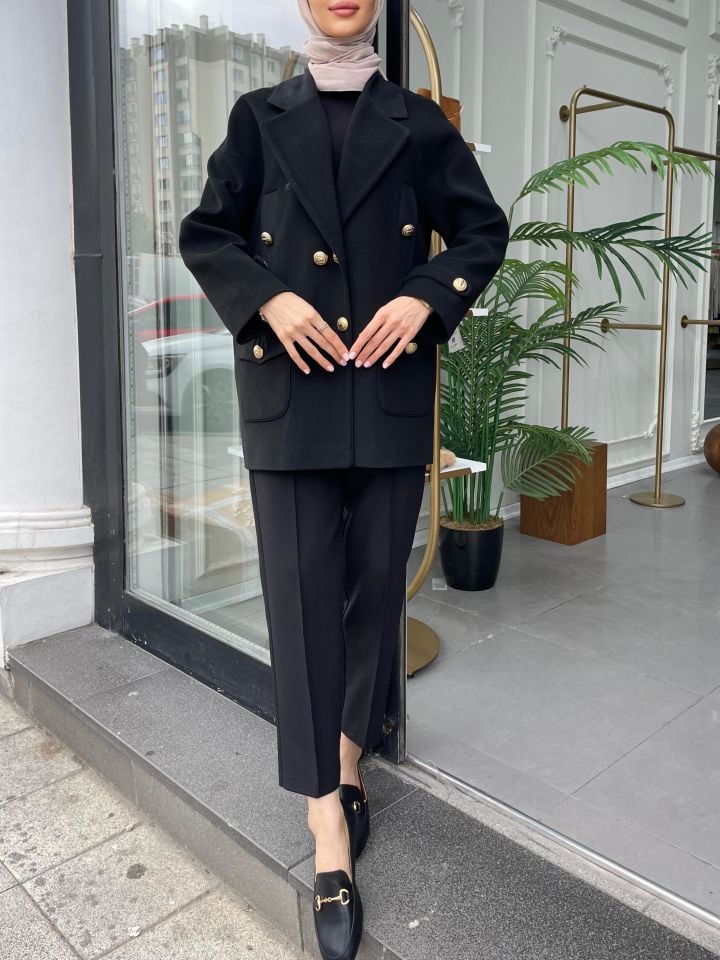 ELEGANTE CEKET SİYAH