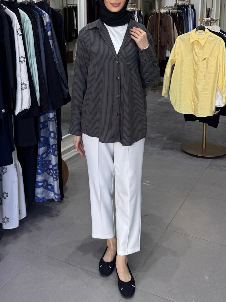 LİVİ GÖMLEK ANTRASİT