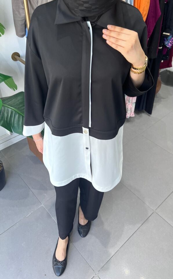 YILDIZ DÜĞME DETAYLI TAKIM