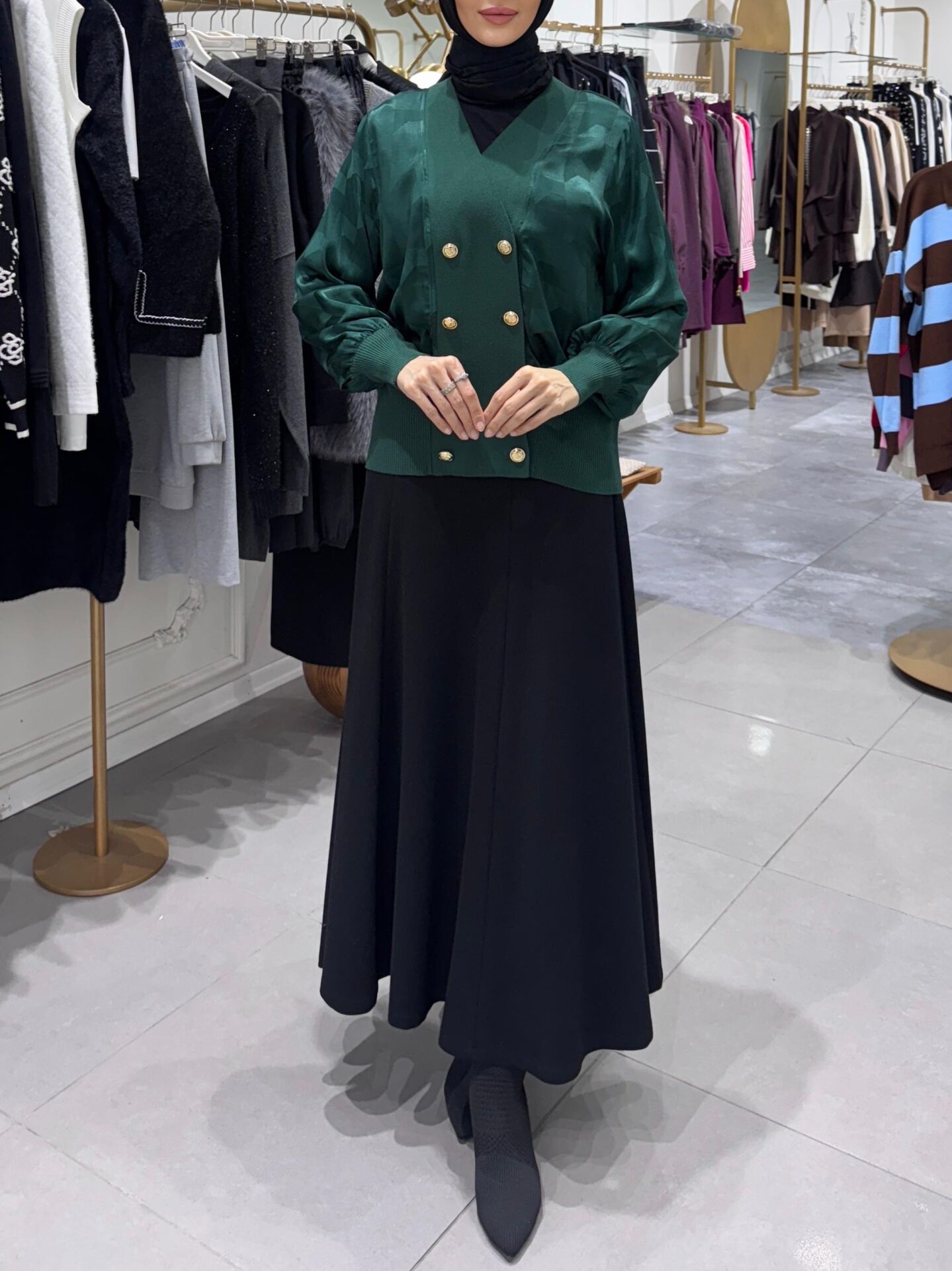 ETEK ÜSTÜ KAZAYAĞI HIRKA HAKİ