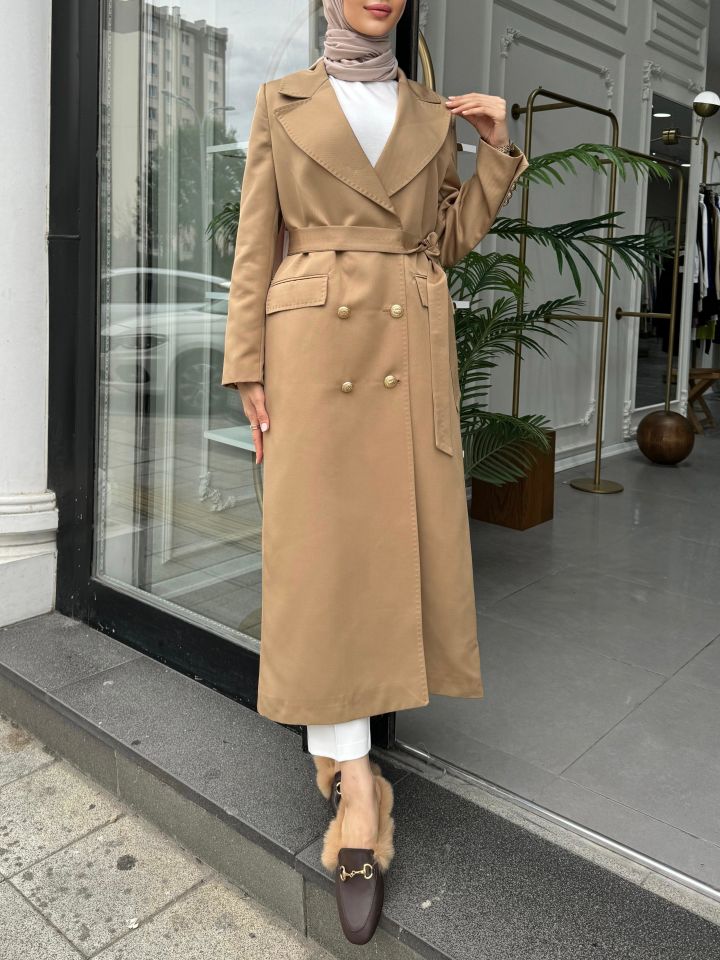 ROSA BLAZER TRENÇKOT CAMEL