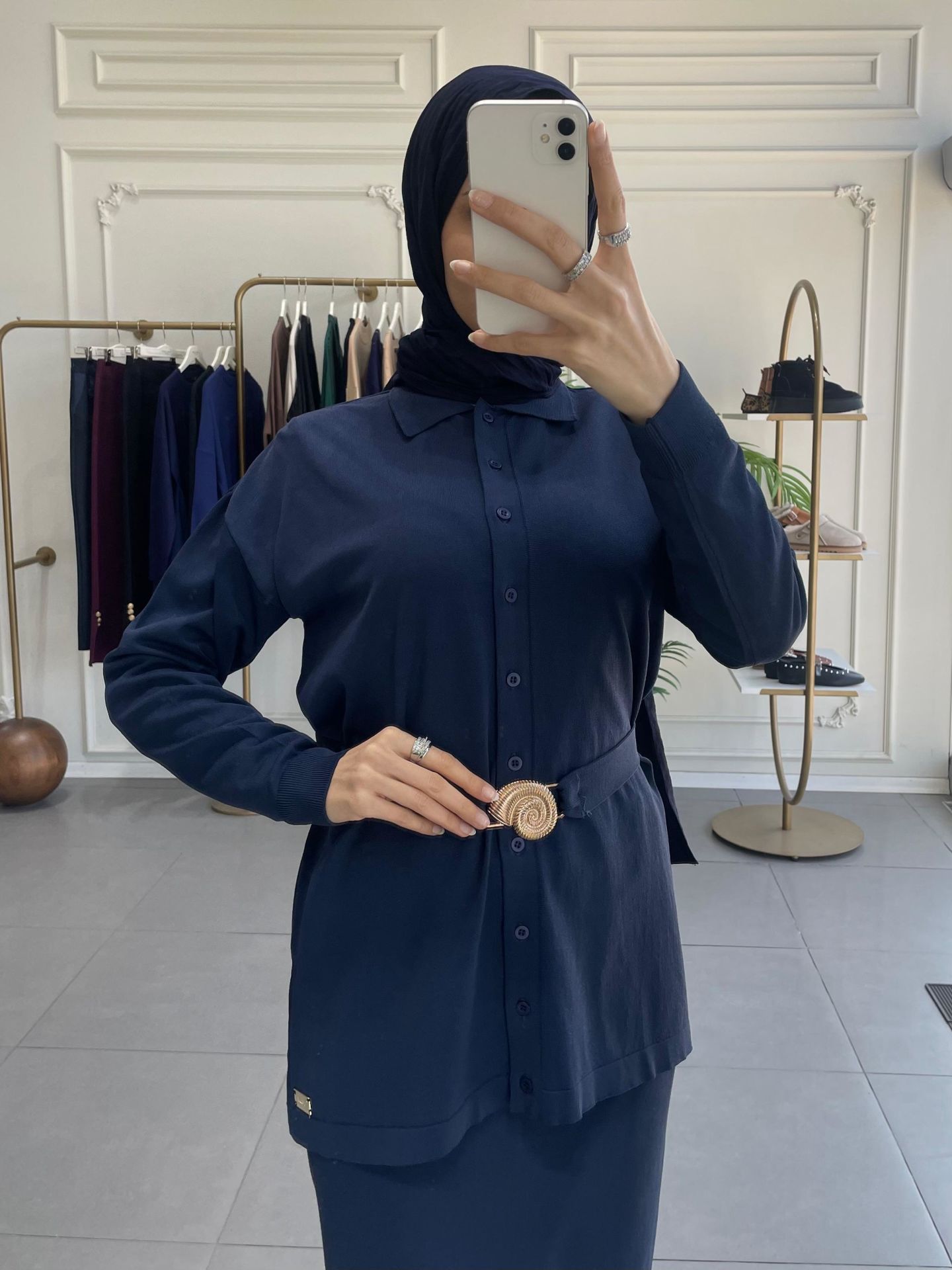 ELEGANTE HIRKA LACİVERT