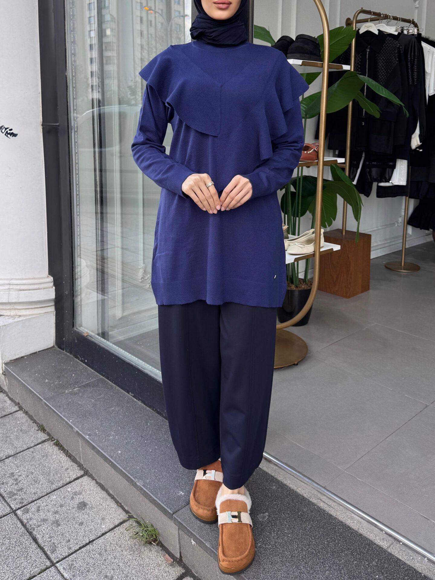 MODAL HAVUÇ PANTALON LACİVET