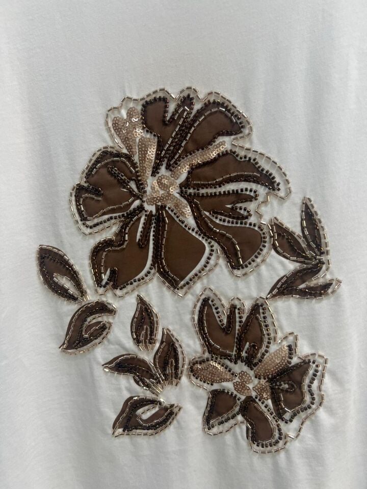 FLORA TİŞÖRT EKRU