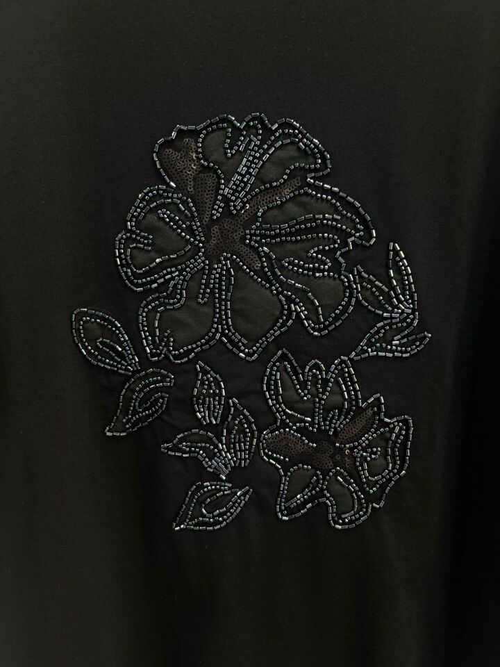 FLORA TİŞÖRT SİYAH