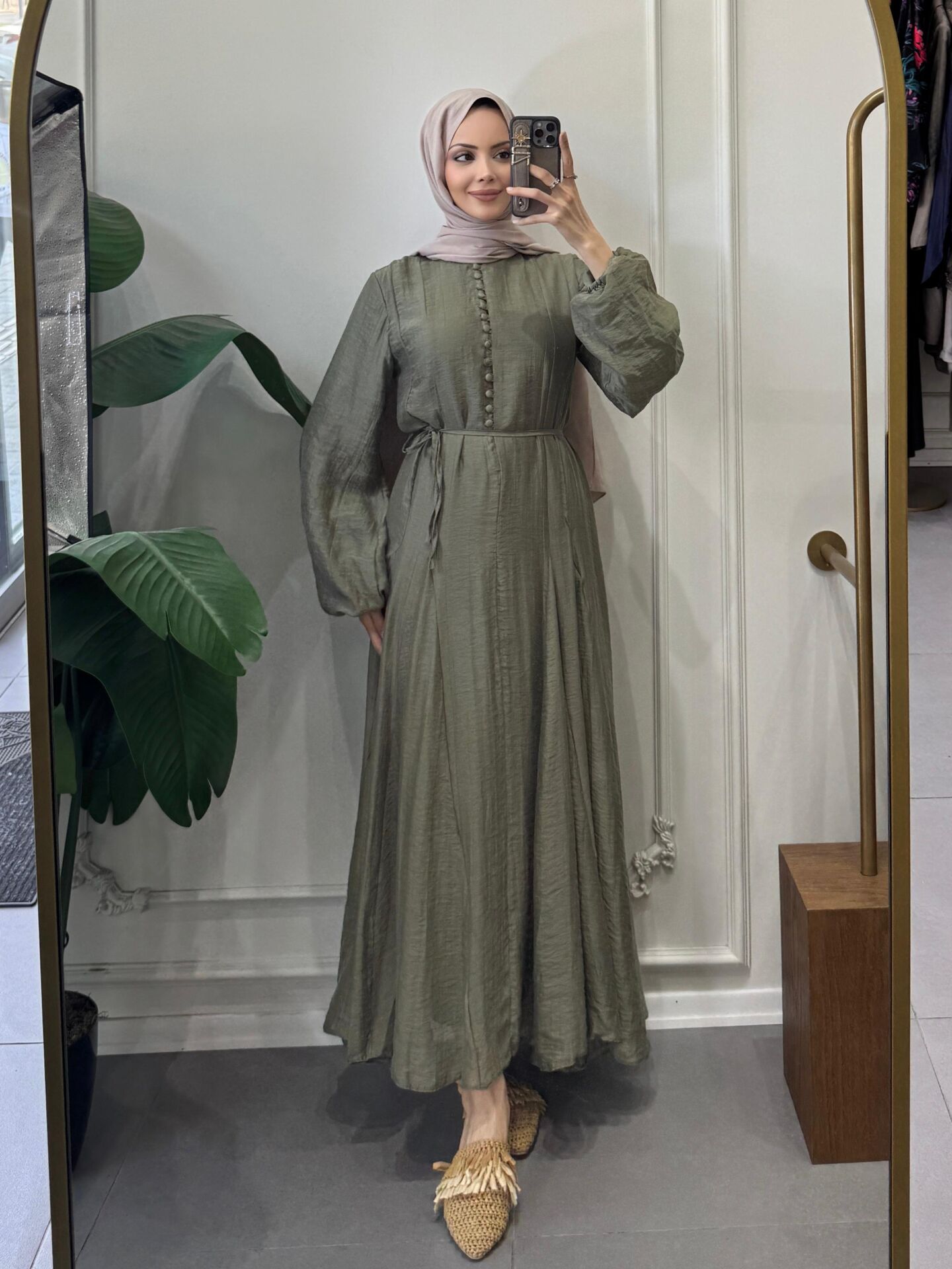 ALYA ELBİSE YEŞİL