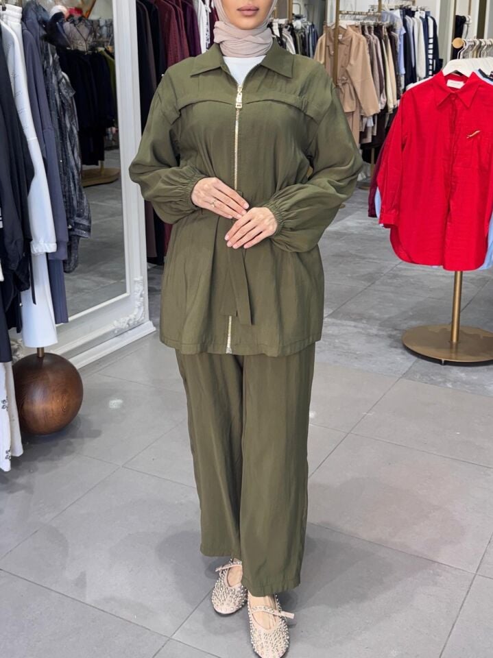 NAKIŞLI KEMERLİ TAKIM