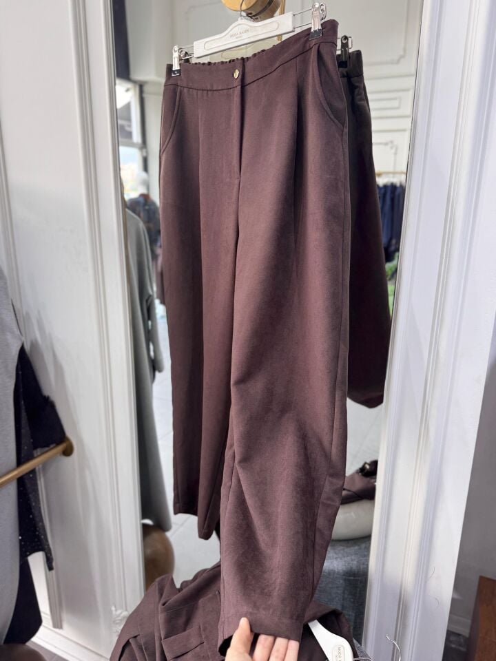 BAĞCIK DETAYLI TAKIM KAHVE